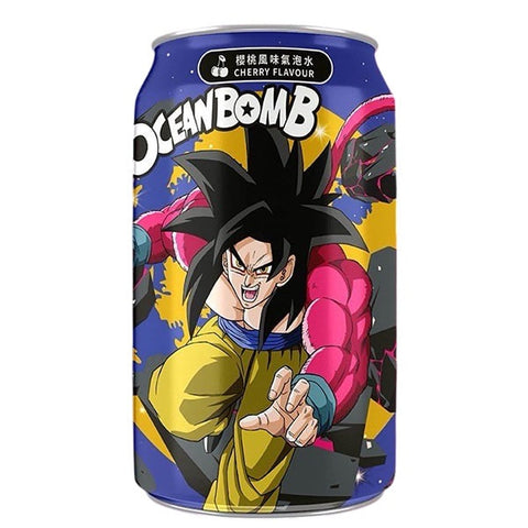 Ocean Bomb DragonBall GT Super Saiyan 4 Goku Cherry Flavour (11.1 fl oz) (Taiwan)