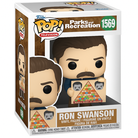 Funko POP! Television: Parks and Recreation - Ron Swanson 1569
