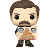 Funko POP! Television: Parks and Recreation - Ron Swanson 1569