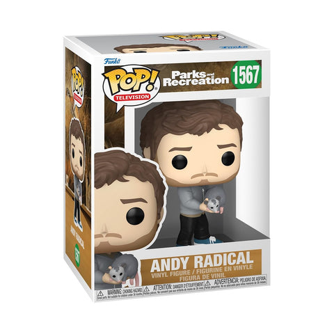 Funko POP! Television: Parks and Recreation - Andy Radical 1567