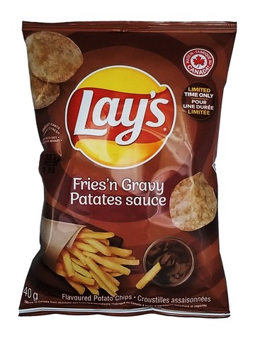 Lay’s Fries’n Gravy (40g) (Canada)