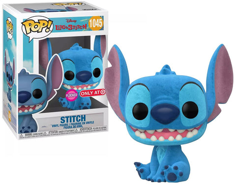 Funko POP! Disney: Lilo & Stitch - Stitch 1045 (Flocked) (Only at Target)