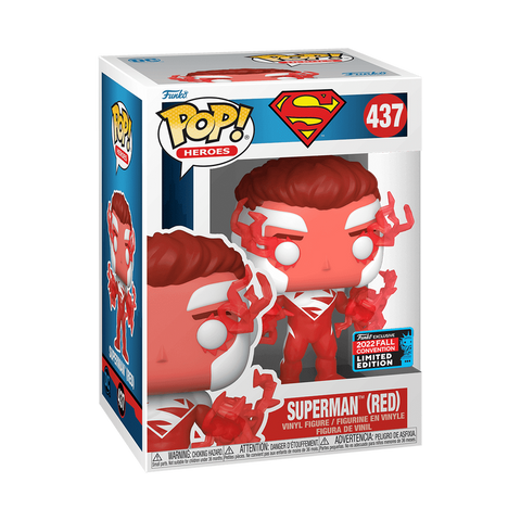 Funko POP! Superman (Red) 437 (2022 Fall Convention Limited Edition)