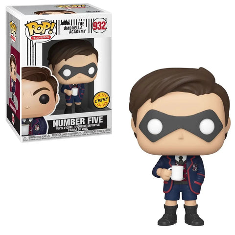 Funko POP! Television: The Umbrella Academy - Number Five 932 (CHASE)