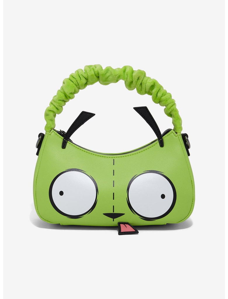 Loungefly Invader Zim GIR Fuzzy Handle Crossbody Bag