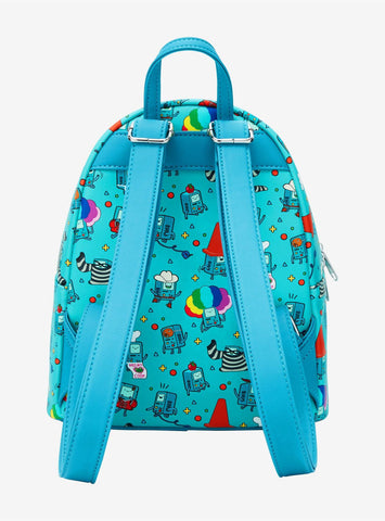 Loungefly x Adventure Time BMO Poses Mini Backpack