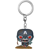 Funko Pocket POP! Keychain: Marvel Zombies - Zombie Captain Marvel