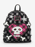 Loungefly x Avril Lavigne Plaid Mini Backpack