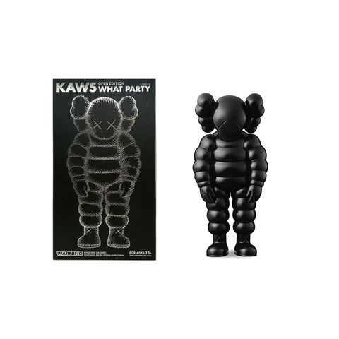 KAWS WHATAPARTY Black