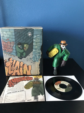 MF Doom x Madlib - 7" Vinyl Single (Avalanche) + Madvillain Action Figure 8"