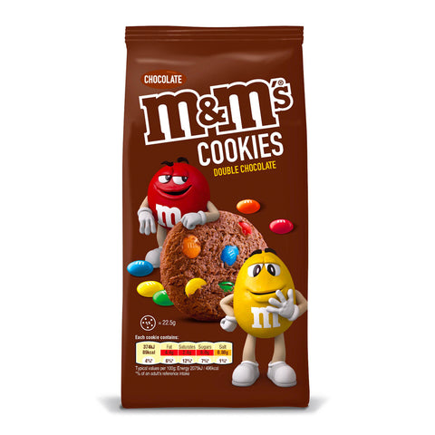 M&M Double Chocolate Cookies (180g) (UK)