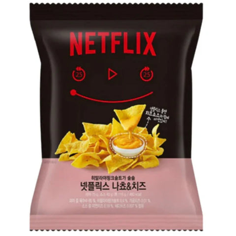 NETFLIX Pink Salt Nachos & Cheese (115g) (Korea)