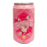 Ocean Bomb Sailor Moon Sparkling Water Lychee Flavor (330ml) Taiwan)