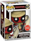 Funko Pop Deadpool Safari Deadpool 931 GameStop Exclusive