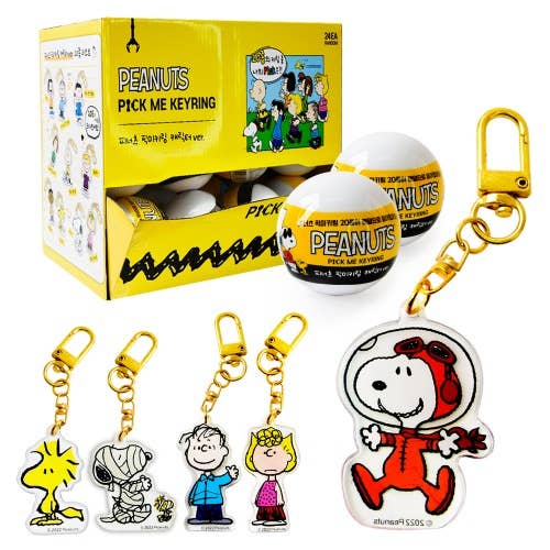 Snoopy keychain hot sale