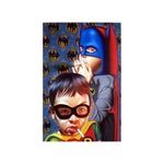 RON ENGLISH - "Batboy & Robin" - 2007 - Print