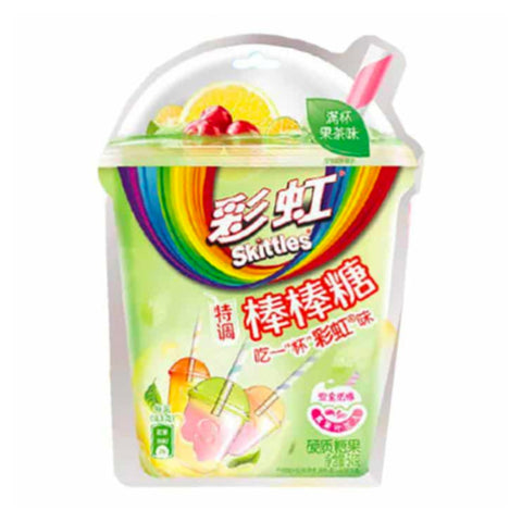 Skittles Lollipop Fruit Tea - Green Pack (54g) (China)