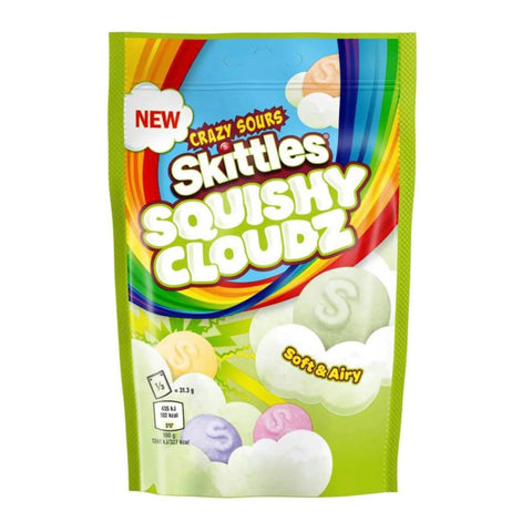 Skittles Squishy Cloudz Crazy Sour (70g) (UK)