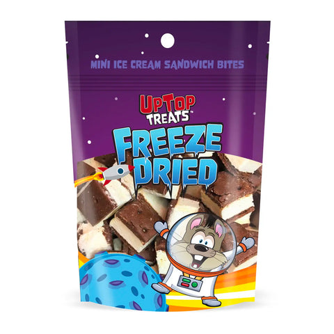 UpTop Treats - Freeze Dried Ice Cream - Vanilla (1.6oz) (USA)