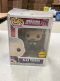 Actual Alex Trebek Chase box with visible upper-right corner damage