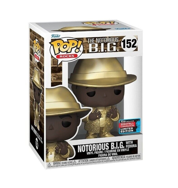 洋楽 THE NOTORIOUS B.I.G 🛒 Funko Pop! The Notorious B.I.G. With Fedora 152 | PopShop