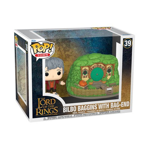 Funko POP! Towns: The Lord Of The Rings - Bilbo Baggins With Bag-End 39
