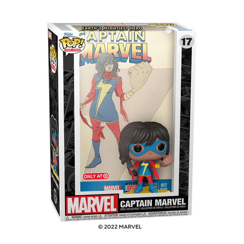 Funco 17 🛒 Funko Pop! Comic Covers Marvel Captain Marvel 17 | PopShop – POP SHOP ...