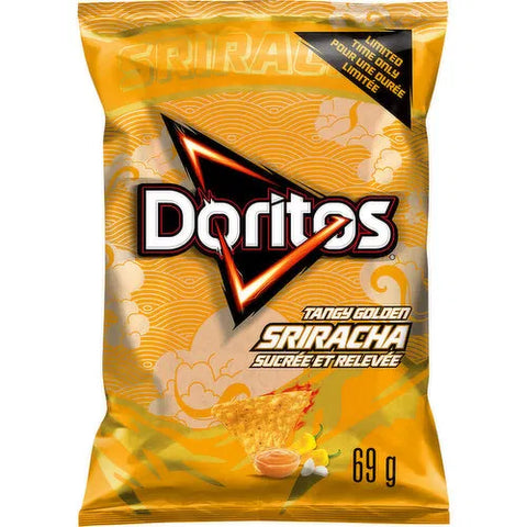 Doritos Tangy Golden Sriracha (69g) (Canada)