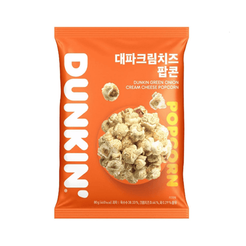 Dunkin Green Oniom Cream Cheese Popcorn (75g)(Korea)