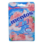 Mentos 2 in 1 Peach (45g) (Korea)