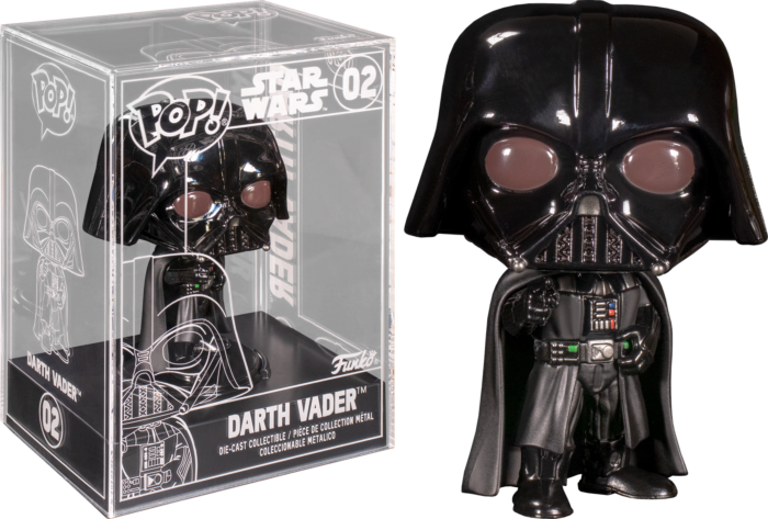 Star Wars Darth Vader Die Cast Exclusive Funko Pop! #02