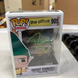 Exact photographed signature on Funko Pop The Office Dwight Schrute as Elf 905