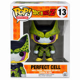 Funko Pop! Animation Dragon Ball Z Perfect Cell #13 boxed vinyl figure on a white background.