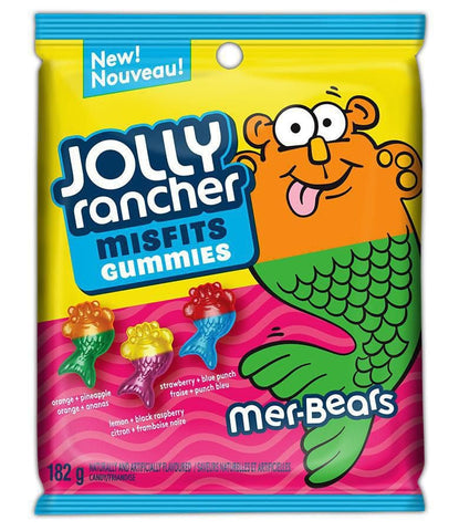 Jolly Rancher Misfit Gummies Mer-Bears (182g)(Canada)