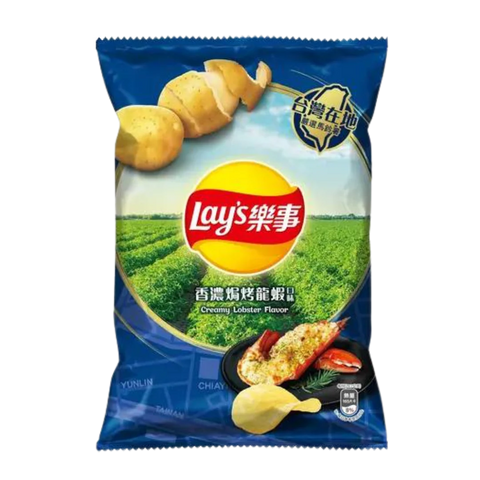 Lays Creamy Lobster (34g)(China)