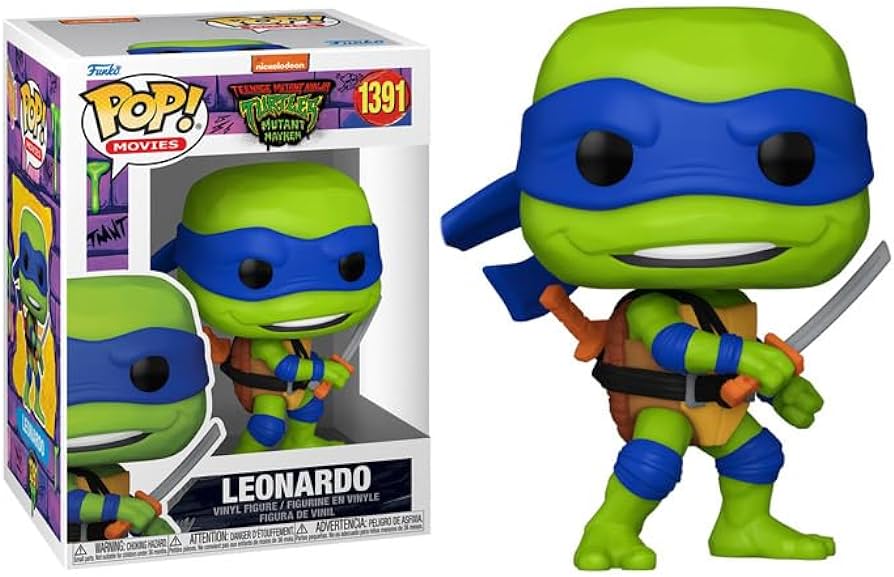 🐢Funko Pop TMNT Mutant Mayhem Leonardo 1391 | PopShopLife 🐢Funko Pop TMNT Mutant Mayhem Leonardo 1391 | PopShopLife