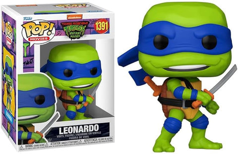 Funko Pop Movies Teenage Mutant Ninja Turtles Mutant Mayhem Leonardo 1391