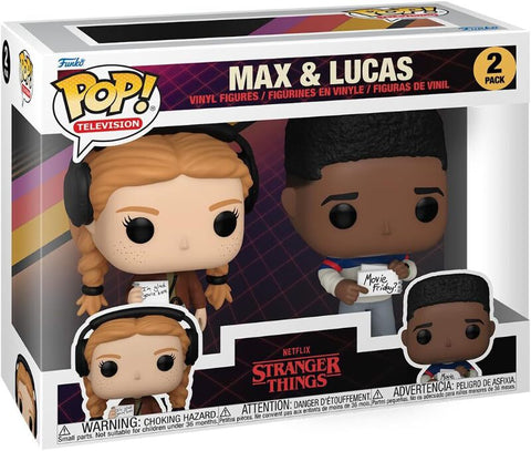 Funko POP! Television: Stanger Things - Max & Lucas 2 Pack