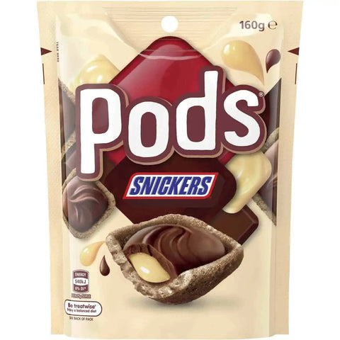 Pods Snickers (160g)( AUS)