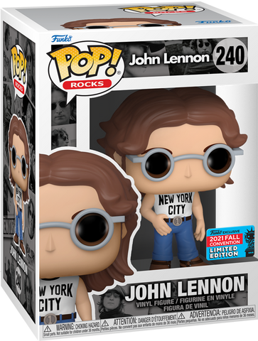Funko Pop! John Lennon 2021 Fall Convention Limited Edition #240