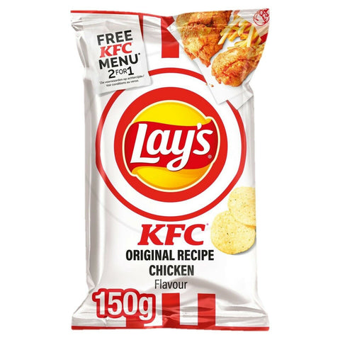 Lays Iconic Restaurant Flavors KFC Original Recipe Geschmack (150g) (Denmark)