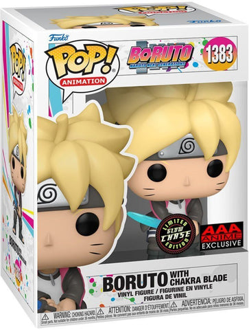 Funko Pop! Boruto with Chakra Blade #1383 Limited Glow Chase AAA Exclusive