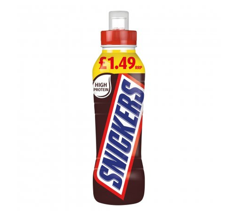 Snickers Chocolate Milkshake Drink (350ml) (UK)