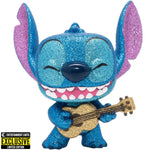 Funko POP! Lilo & Stitch: Stich With Ukulele 1044 DIAMOND EDITION - ENTERTAINMENT EARTH EXCLUSIVE