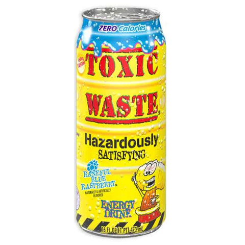 Toxic Waste Energy Drink Baneful Blue Raspberry(473ml)