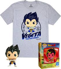 FUNKO : BragonBAll Z : Vegeta Tshirt (Medium)