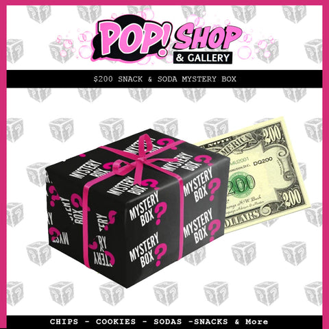 XXXL Exotic Snack and Soda Mystery Box $200